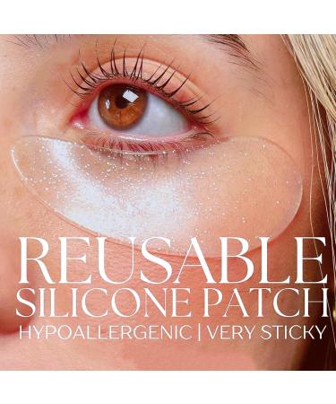 Under Eye Patches for Lash Lift & Eyelash Extensions | Durable Gel Eye Pads - Moon Shape Fit 4 Colors - Buy Online on GoSupps.com