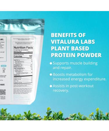 Plant-Based Protein Powder Vegan Protein Powder Made from Pea Rice & Pumpkin - No Added Sugar - No Artificial Ingredients - Tiramisu - 15 Servings - Buy Online on GoSupps.com
