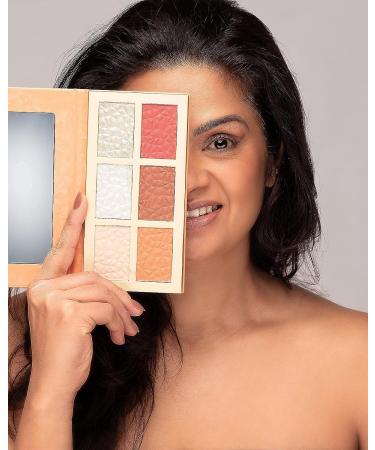 EpiLynx by Dr. Liia Gluten-Free Vegan Contour Makeup Palette - Blush & Bronzer - Buy Online on GoSupps.com