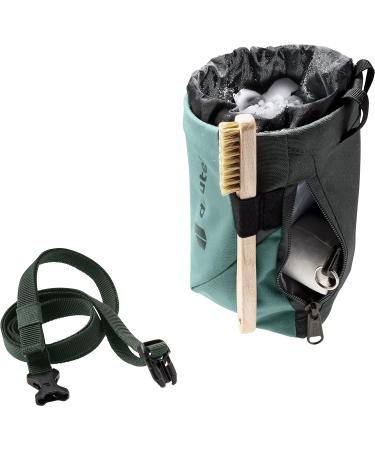 Deuter Gravity Chalk Bag II M - Jade-Ivy | Premium Chalk Bag for Climbing | International Shipping Available - Buy Online on GoSupps.com