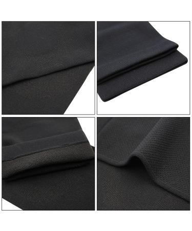 JUMISEE Compression Knee Sleeve for Men & Women - Cotton Knee Brace for Running Arthritis Pain Relief & Leg Support - Large Black - Buy Online on GoSupps.com