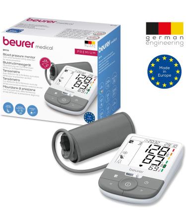 Buy Beurer BM 53 Upper Arm Blood Pressure Monitor - Clinically Validated AFIB Detection XL Display Europe Made Fast International Shipping - Buy Online on GoSupps.com
