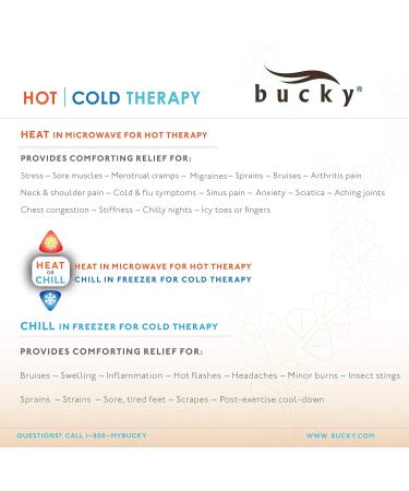 Bucky Hot & Cold Therapy Spa Collection Eye Mask - Mocha - Buy Online on GoSupps.com