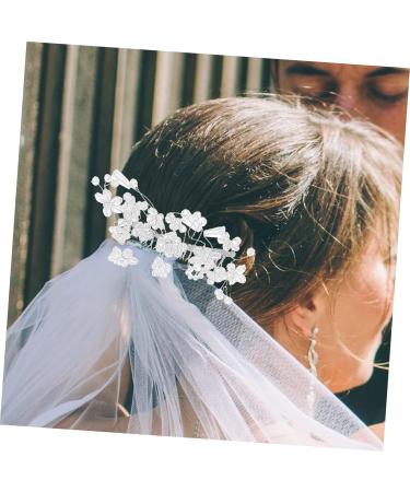 Beaupretty Accessories hair comb cheongsam hair accessories bride hair clip traditional hair accessories wedding hair side comb flower headpiece bridal hair side comb bridesmaid Metal Comb - Buy Online on GoSupps.com