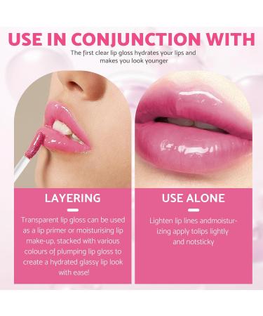 Leogony 4PCS Lip Oil Set Non-Sticky Fat Oil Lip Moisturizing Lip Oils Long Lasting for Girls and Women - Buy Online on GoSupps.com