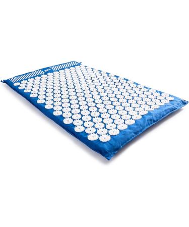 Buy Doyoufitness Acupressure Mat & Pillow Set | 66x40cm | Pain Relief Relaxation & Meditation | Blue | International Shipping Available - Buy Online on GoSupps.com
