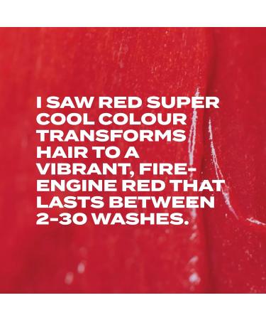 Bleach London I Saw Red Semi-Permanent Hair Color - Vivid Red 5.07 fl oz - Buy Online on GoSupps.com