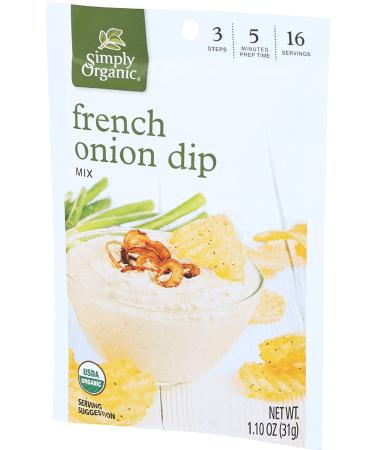 Simply Organic Dip Mix  French Onion  1.1 oz - Buy Online on GoSupps.com