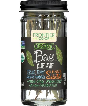 Frontier Herb Organic Whole Bay Leaf, 0.15 oz - Buy Online on GoSupps.com