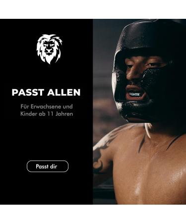 Fightr Premium Mundsprung - Breathable & Adaptable Sport Tooth Protection for Boxing MMA Muay Thai Hockey & Martial Arts | Includes Hygiene Box | All Black Set - Buy Online on GoSupps.com