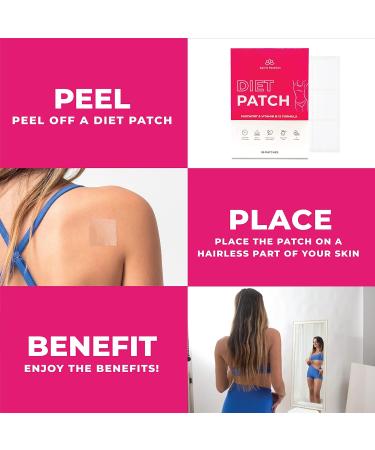 Spirit Patches B12 Mugwort Garcinia Cambogia Belly Patches - 36 Pack | Natural Energy Patch with Zinc, Guarana, Yerba Mate - Self Adhesive and Transparent - Buy Online on GoSupps.com