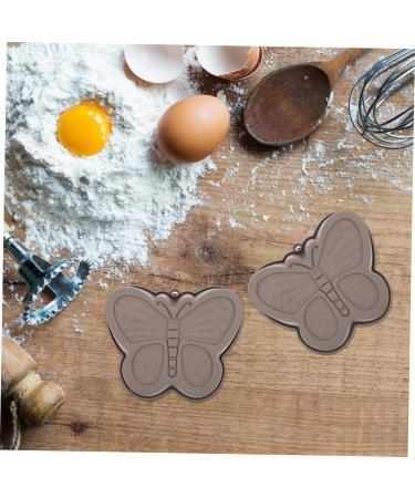 Zerodeko Ice Block Mold Chocolate Jelly Baking Mold 4 Pcs Butterfly Cake Mold Silica Gel Baking Tools 3 Cream De para Gelatinas Baking Supplies 17.6X14.8CMx2pcs - Buy Online on GoSupps.com