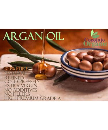 Dr Joe Lab Refined Argan Oil - Pure Cold Pressed & Filtered - 128 oz Gallon for Skin Hair Nails & DIY Cosmetic Formulation - Buy Online on GoSupps.com