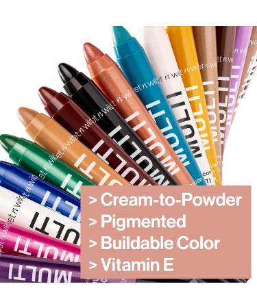 Wet n Wild 3-in-1 Color Icon Multi-Stick for Eyes Cheeks and Lips Infused with Argan Oil and Vitamin E Apply as Eyeliner Eyeshadow Blush or Contour Ros-i-locks 3.2 g (Lot de 1) - Buy Online on GoSupps.com