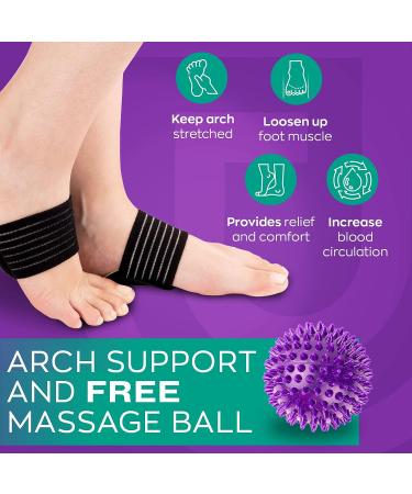 Adjustable Plantar Fasciitis Night Splint - Foot Pain Relief Brace for Plantar Fasciitis, Foot Drop, Achilles Tendonitis, Heel Pain - 1 Foot - Buy Online on GoSupps.com