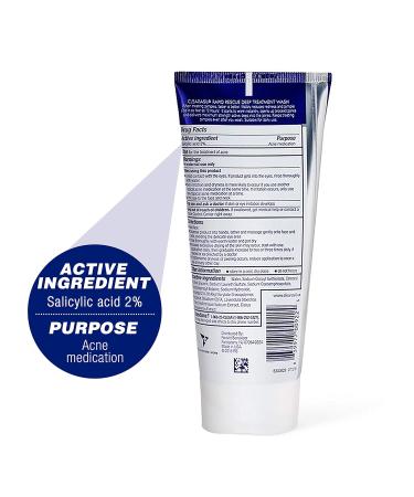 Clearasil Rapid Rescue Deep Treatment Acne Face Wash Maximum Strenght with 2% Salicylic Acid Acne Medication Acne Facial Cleanser 6.78 fl oz (Pack of 3) - Buy Online on GoSupps.com