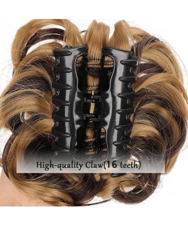Messy Bun Hair Piece for Women Claw Clip Messy Bun Hair Pieces Tousled Updo Ponytail Extension Synthetic Curly Wavy Hair Bun Clip In Hair Extension for Women Fake Hair Accessories for Women Girls 1 PC 207-4503 - Buy Online on GoSupps.com