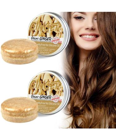 Pemarlis 2 Pack Shampoo Bar Anti Hair Loss Shampoo Shampoo Bar Natural Cosmetic Ginger Shampoo Hair Growth Shampoo Bar for Hair Growth for