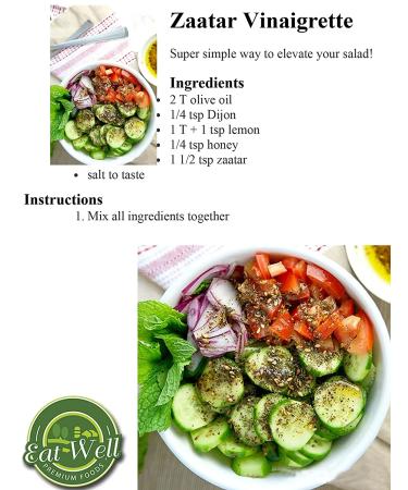 Zaatar Seasoning Blend 3.5 oz - Traditional Lebanese Spices - Zahtar Spice 100g - Buy Online on GoSupps.com