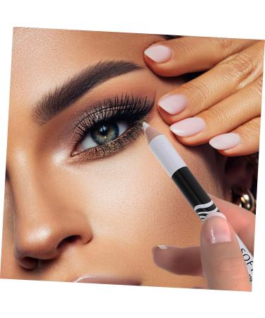 Gogogmee 40 Pcs Lying Silkworm Eyeliner White Makeup Pencil Make up Eyeliner Pen Makeup Eyeliner Wooden Pole - Buy Online on GoSupps.com