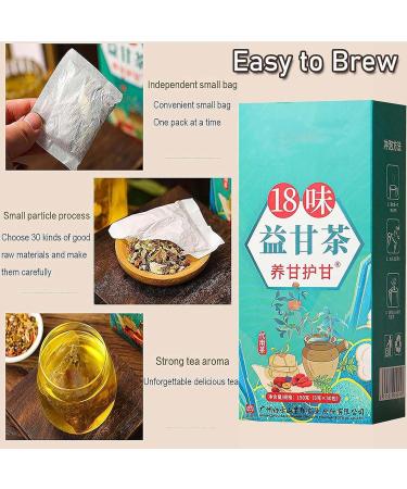 18 Flavors Liver Care Tea - 18 Flavors of Liver Protection Tea Nourish The Liver and Protect The Liver Chinese Nourishing Liver Tea Health Preserving Tea for All People (3Box) - Buy Online on GoSupps.com