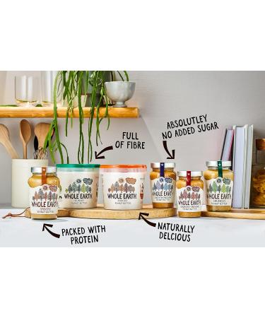Whole Earth Crunchy Peanut Butter | Original Nut Spread Made with All Natural Ingredients | No Added Sugar Gluten Free Vegetarian & Vegan Friendly Catering (1 x 1 kg Tub) Crunchy 1.00 kg (Pack of 1) - Buy Online on GoSupps.com