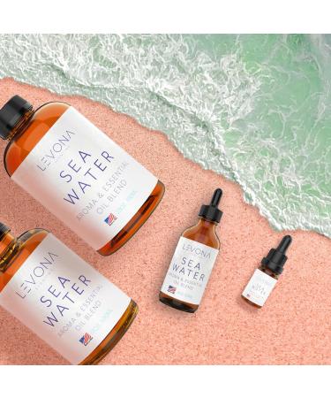 Levona Scent Essential Oil - Fresh Aroma for Home Office Hotel & Spa Perfect in Humidifiers and Diffusers Luxury Fragrance with Aqua Marine Lemon & Bergamot Notes - 700ml/ 23 fl oz Sea Water - Buy Online on GoSupps.com