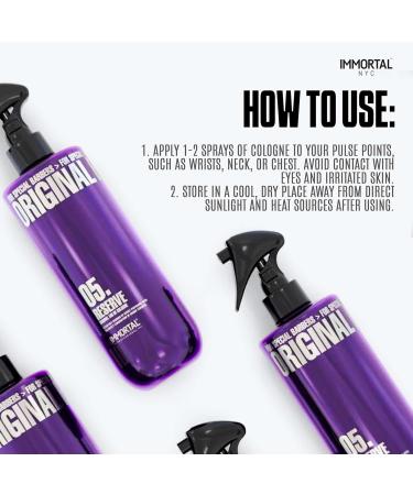 Immortal NYC Reserve 05 After Shave Spray Premier Men's Cologne 17 oz - Exclusive Barbers - Softens Skin - Refreshes/disinfects and Relieves Face and Skin - Moisturizing Formula After Shaving Fruity Floral - Buy Online on GoSupps.com
