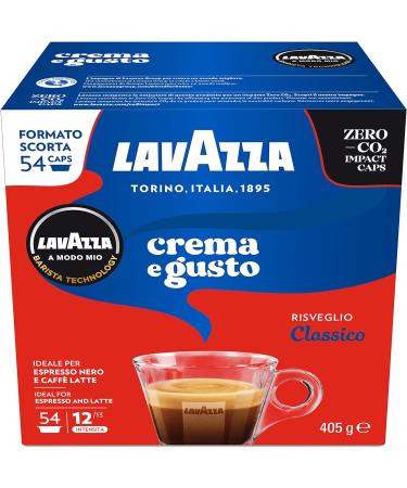 Lavazza A Modo Mio Crema e Gusto 54 Coffee Capsules - Classico 54 Count - Buy Online on GoSupps.com