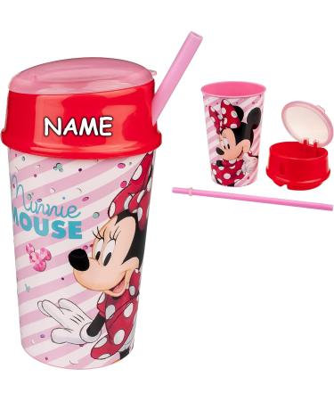 Buy Disney Minnie Mouse 2-in-1 Drinking Cup with Straw & Cover | Kids' Dishes & Accessories - International Shipping Available - Buy Online on GoSupps.com