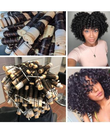 30 pcs Large Yellow Perm Rods - Hair Rollers for Natural Hair Styling - Buy Online on GoSupps.com