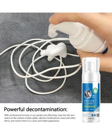 Bubble Cleaner Spray | Powerful Bubble Cleanser Agent for Earphone Home Cleaer Supplies for Earphone Cable Silicone Phone Case and Data Cable Thaely - Buy Online on GoSupps.com