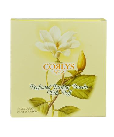 Corlys 6 Oz. Dusting Powder with Puff - Talcum Powder for Soft and Scented Skin - Buy Online on GoSupps.com