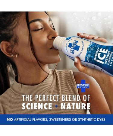 Rescue Detox ICE - Blueberry Flavor | Maximum Strength (32oz) (17oz Blueberry) 17 Fl Oz (Pack of 1) - Buy Online on GoSupps.com