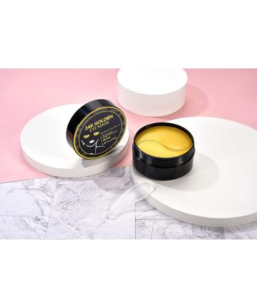 Wismee 24K Gold Under Eye Patches - Reduce Puffy Eyes, Dark Circles, Bags & Wrinkles - 30 Pairs - Buy Online on GoSupps.com