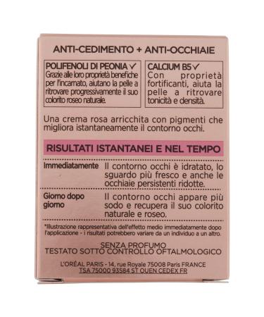 L'Or al Paris Age Perfect Golden Brightening Eye Contour Treatment 15ml - Enriched with Calcium & Peony Extract for Youthful Glow - Buy Online on GoSupps.com