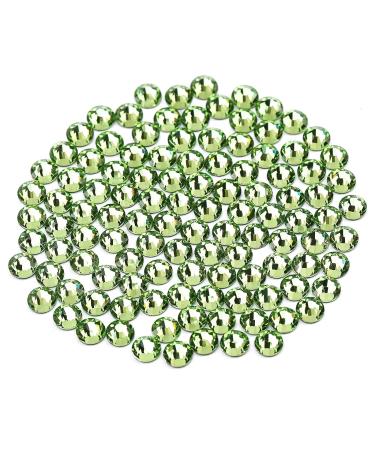 Yhmq du 2880pcs pieces of rhinestones nail crystals + rhinestones for nails crystal lt.green + SS16 (3.8 + 4.0mm) Lt.Green SS16-2880PCs