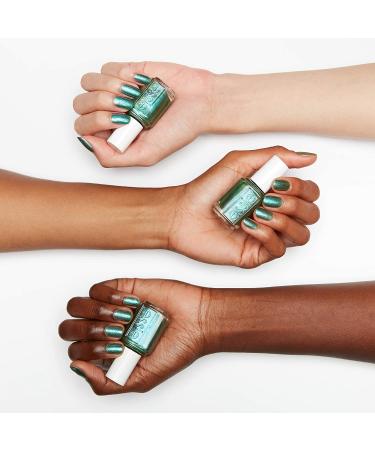 essie Let It Ripple Limited Edition Deep Green Shimmer Nail Polish 0.46 Fl Oz - Buy Online on GoSupps.com