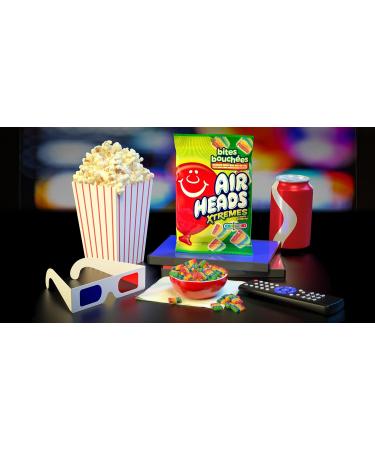 Airheads - Xtremes Rainbow Bites - 200g Peg Bag - Chewy and Tangy Snack for On-The-Go Snacking - Buy Online on GoSupps.com