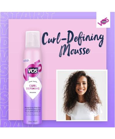 VO5 Curl Defining Mousse 200ml - Define and Enhance Your Curls - Buy Online on GoSupps.com