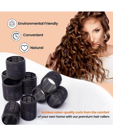 Mirzians 33PCS Heatless Hair Rollers Set with Clips - Velcro Curlers for Heatless Curls - No Heat Rollers for Long and Short Hair - Buy Online on GoSupps.com