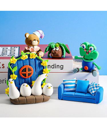 CiaraQ Modeling Clay Kit - 24 Colors Air Dry Ultra Light Clay - Safe & Non-Toxic - Great Gift for Kids - Buy Online on GoSupps.com