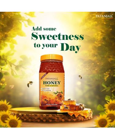 Patanjali Honey 1Kg / 33.82 fl oz 35.27 Fl Oz (Pack of 1) - Buy Online on GoSupps.com