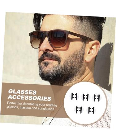 Buy Minkissy 10 Pairs Non-Slip Glasses Nose Pads | Silicone White Shot Glasses for Sunglasses | Durable & Comfortable - International Shipping Available - Buy Online on GoSupps.com