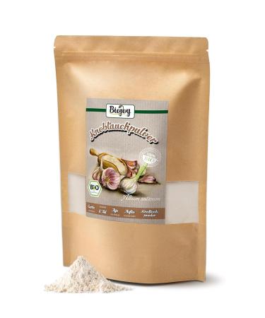 Biojoy Organic Garlic Powder 1kg - Additive-Free Finely Ground Allium Sativum for International Shipping - Buy Online on GoSupps.com