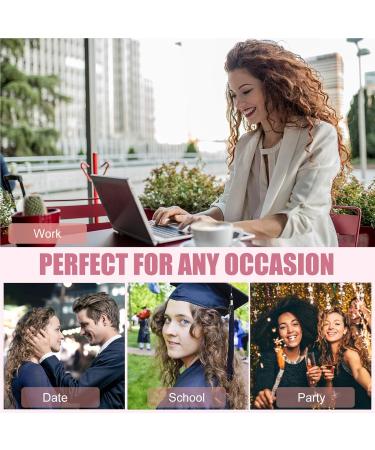 Dazspirite Wave Iron 3 Barrels 22mm - Adjustable Temperature Curling Iron for Large Curls & Waves | Perfect for Long & Short Hair - Rosa-3 - Buy Online on GoSupps.com