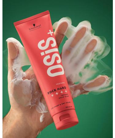 Schwarzkopf OSiS+ Rock Hard Texture Professional Styling Gel Fragrance Free - Buy Online on GoSupps.com