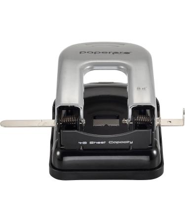 Bostitch Indulge 40 Reduced Effort 2-Hole Punch  40 Sheets  Silver (2340) - Buy Online on GoSupps.com