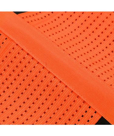 Psytfei Back Bandage Belt - Flexible Breathable Support for Back Pain Relief Sciatica Scoliosis & Weight Loss - Comfortable Waist Protection in Orange - Buy Online on GoSupps.com