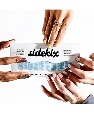Green Checkered Nail Design Nail Polish Strips | Vegan & Cruelty-Free | No Dry Time & Long Lasting - Buy Online on GoSupps.com
